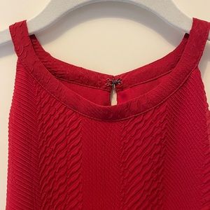 NWT Loft halter top XS Red